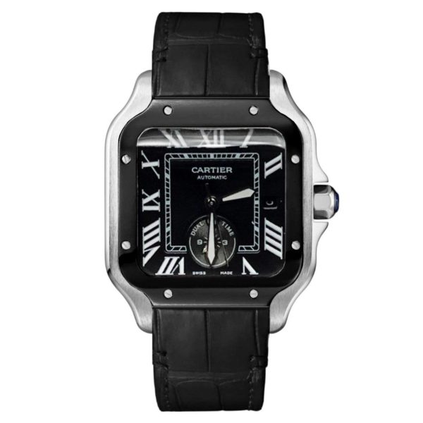 Товар Cartier Santos De Cartier 40mm Dual Time Art 9002 Фото 1 - Cartier Santos De Cartier 40mm Dual Time Art 9002