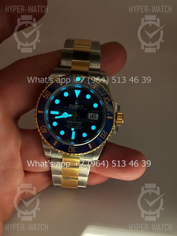 Фото 20 - Rolex Submariner 40mm 116613lb-0005 Blue