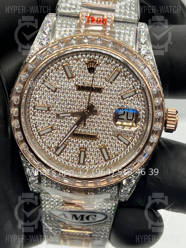 Фото 2 - Rolex Datejust 41mm 126300 Diamond Steel Art 9167