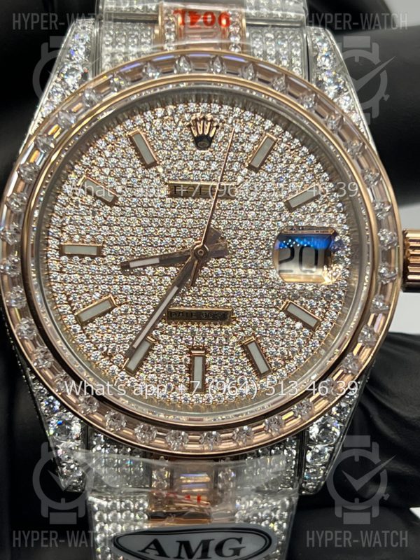 Фото 3 - Rolex Datejust 41mm 126300 Diamond Steel Art 9167