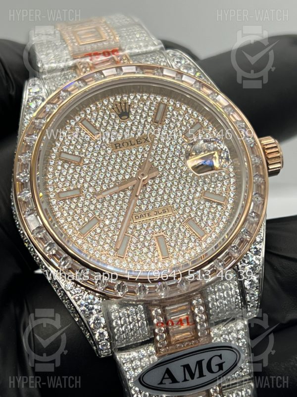 Фото 4 - Rolex Datejust 41mm 126300 Diamond Steel Art 9167