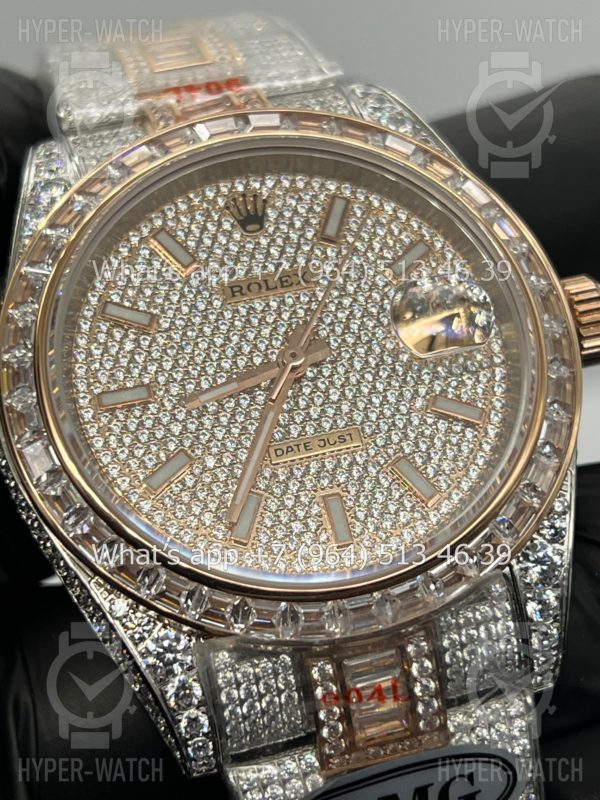 Фото 5 - Rolex Datejust 41mm 126300 Diamond Steel Art 9167