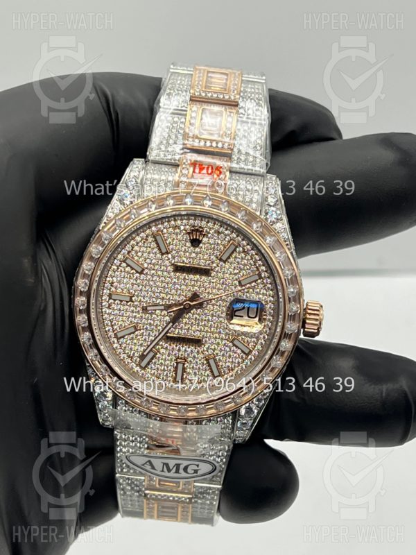 Фото 8 - Rolex Datejust 41mm 126300 Diamond Steel Art 9167