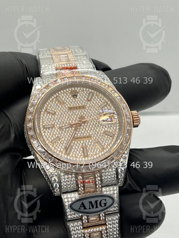 Фото 9 - Rolex Datejust 41mm 126300 Diamond Steel Art 9167