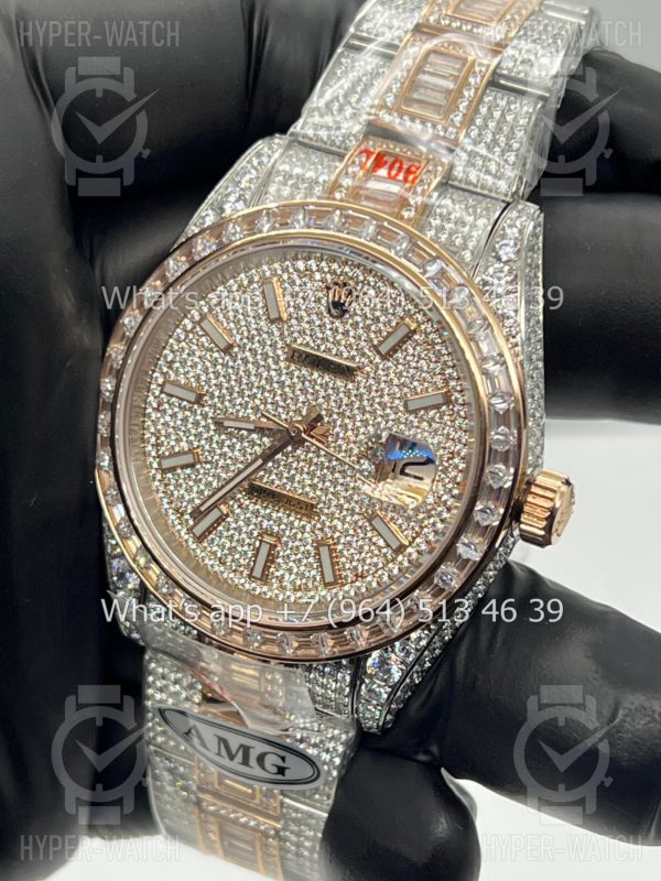 Фото 11 - Rolex Datejust 41mm 126300 Diamond Steel Art 9167