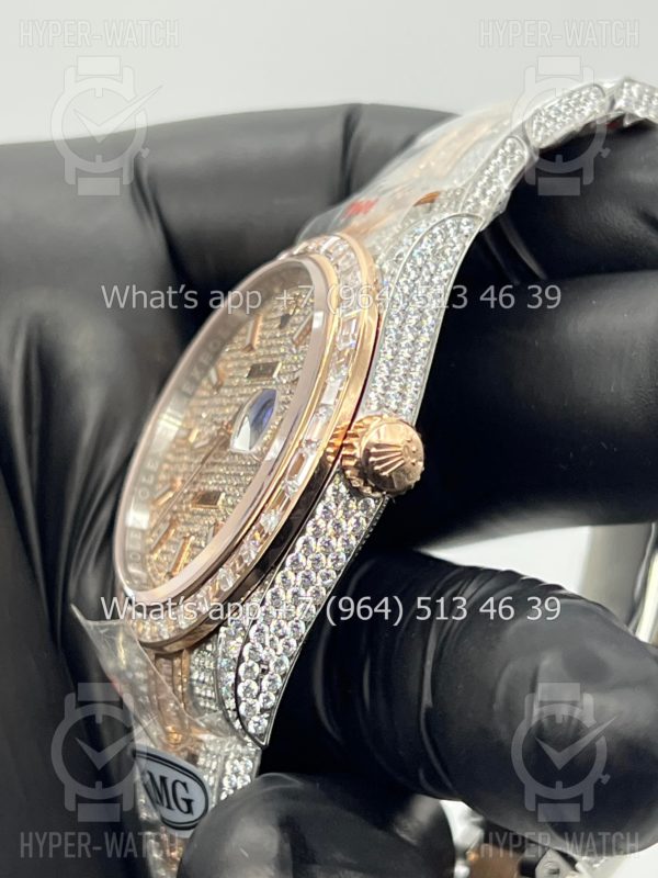 Фото 12 - Rolex Datejust 41mm 126300 Diamond Steel Art 9167