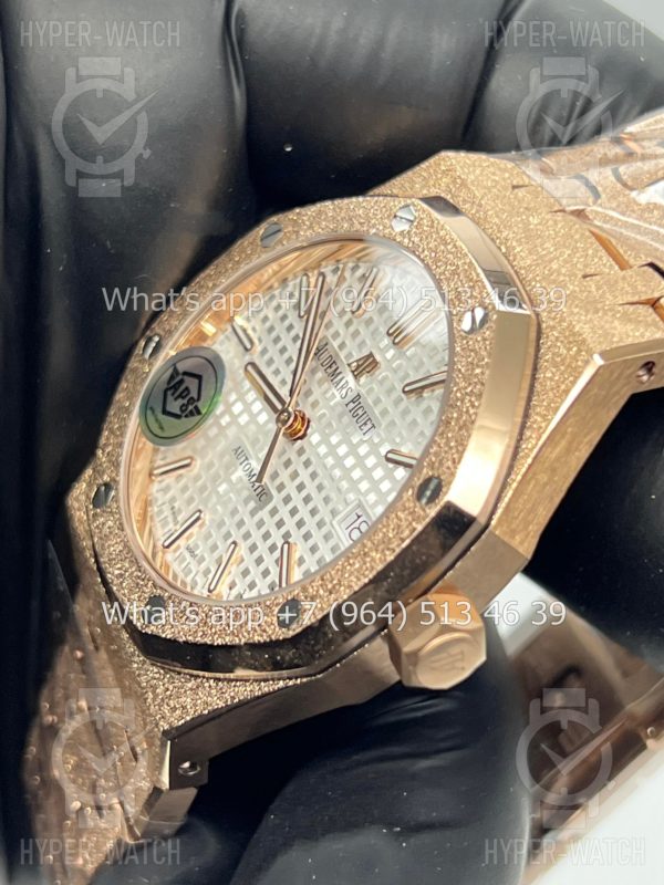 Товар Audemars Piguet Royal Oak 37mm 15454OR.GG.1259OR.01 Frosted Фото 7 - Audemars Piguet Royal Oak 37mm 15454OR.GG.1259OR.01 Frosted