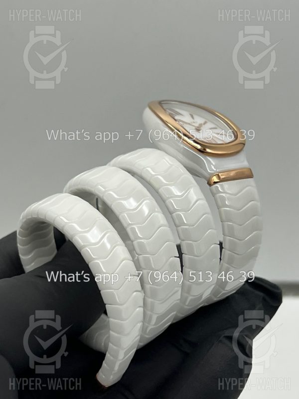 Товар Bvlgari Serpenti Spiga 35mm Ceramic White Фото 6 - Bvlgari Serpenti Spiga 35mm Ceramic White