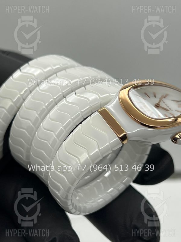 Товар Bvlgari Serpenti Spiga 35mm Ceramic White Фото 11 - Bvlgari Serpenti Spiga 35mm Ceramic White