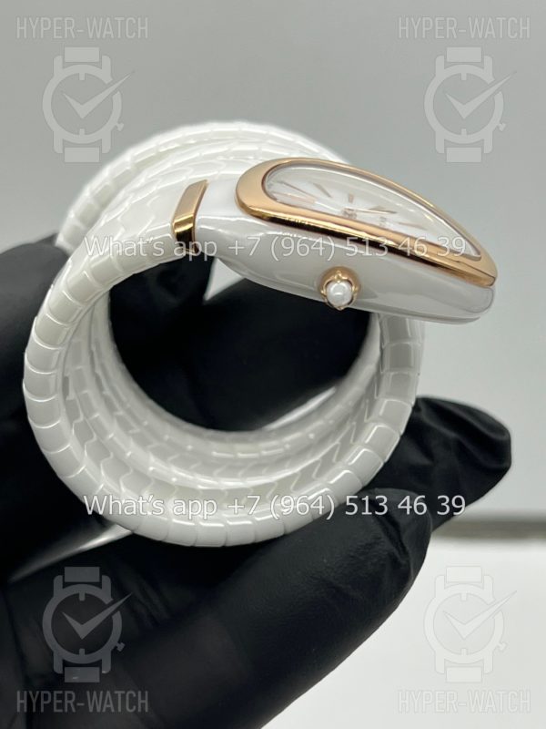 Товар Bvlgari Serpenti Spiga 35mm Ceramic White Фото 12 - Bvlgari Serpenti Spiga 35mm Ceramic White