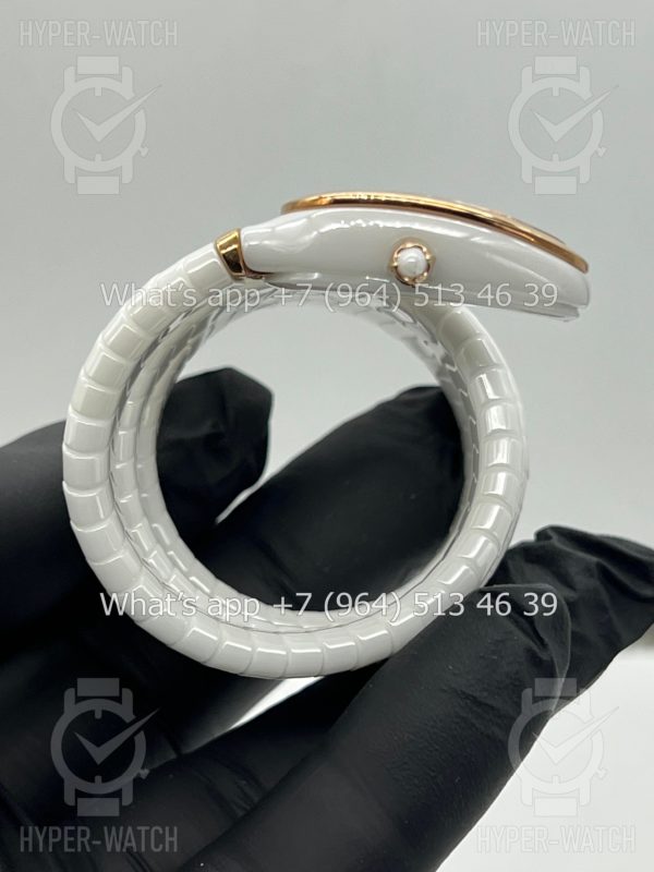 Товар Bvlgari Serpenti Spiga 35mm Ceramic White Фото 13 - Bvlgari Serpenti Spiga 35mm Ceramic White