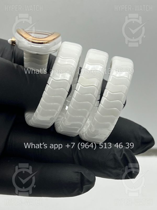Товар Bvlgari Serpenti Spiga 35mm Ceramic White Фото 15 - Bvlgari Serpenti Spiga 35mm Ceramic White