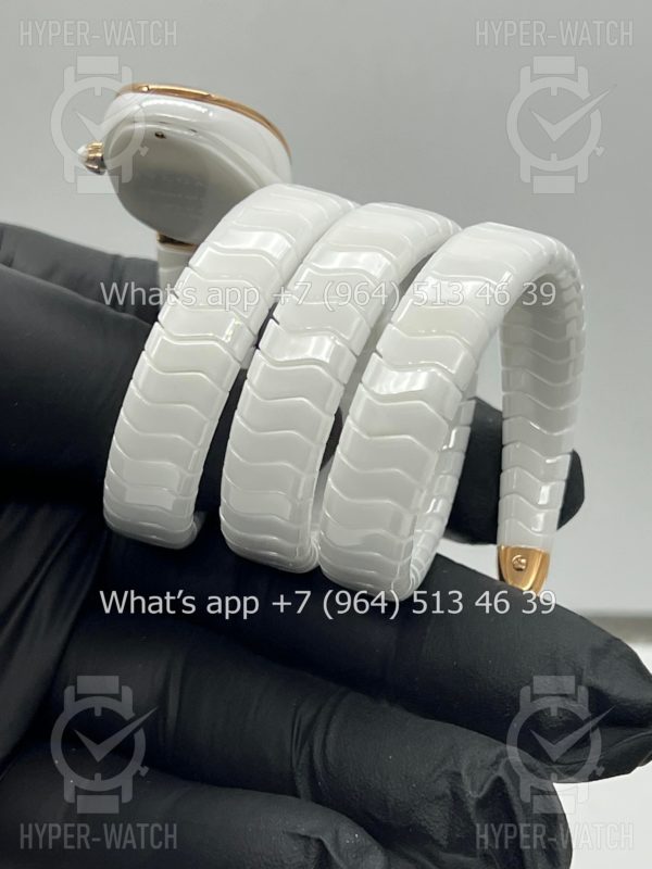 Товар Bvlgari Serpenti Spiga 35mm Ceramic White Фото 16 - Bvlgari Serpenti Spiga 35mm Ceramic White