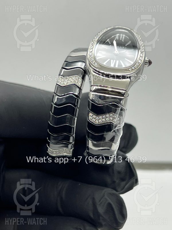 Фото 10 - Bvlgari Serpenti Spiga 35mm 102129