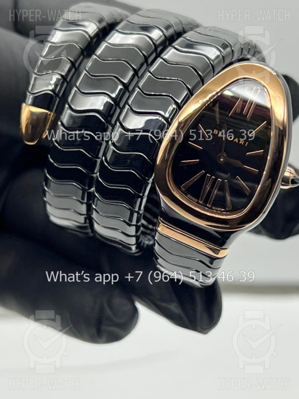 Товар Bvlgari Serpenti Spiga 35mm Ceramic Black Фото 5 - Bvlgari Serpenti Spiga 35mm Ceramic Black