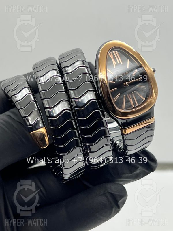 Товар Bvlgari Serpenti Spiga 35mm Ceramic Black Фото 7 - Bvlgari Serpenti Spiga 35mm Ceramic Black
