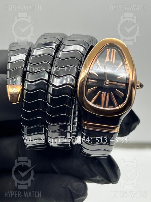 Товар Bvlgari Serpenti Spiga 35mm Ceramic Black Фото 8 - Bvlgari Serpenti Spiga 35mm Ceramic Black