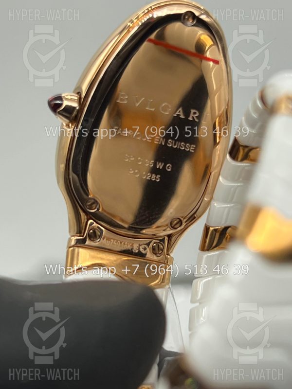 Товар Bvlgari Serpenti Spiga 35mm White Ceramic Diamond Фото 18 - Bvlgari Serpenti Spiga 35mm White Ceramic Diamond