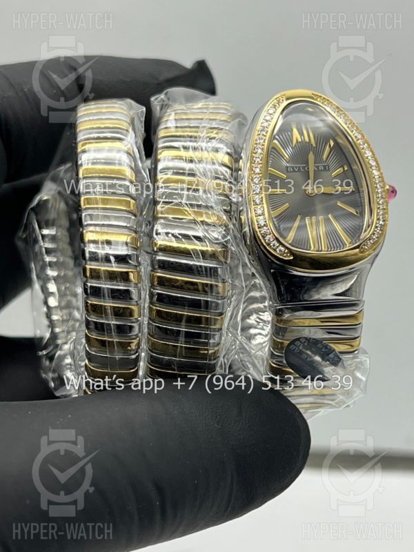 Товар Bvlgari Serpenti Tubogas 35mm Steel Grey Фото 2 - Bvlgari Serpenti Tubogas 35mm Steel Grey