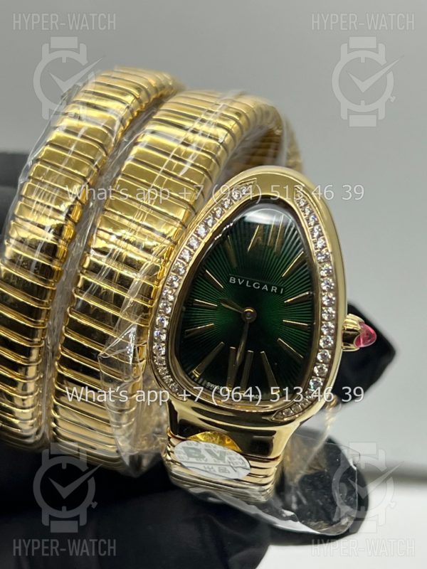 Товар Bvlgari Serpenti Tubogas 35mm Yellow Green Фото 2 - Bvlgari Serpenti Tubogas 35mm Yellow Green