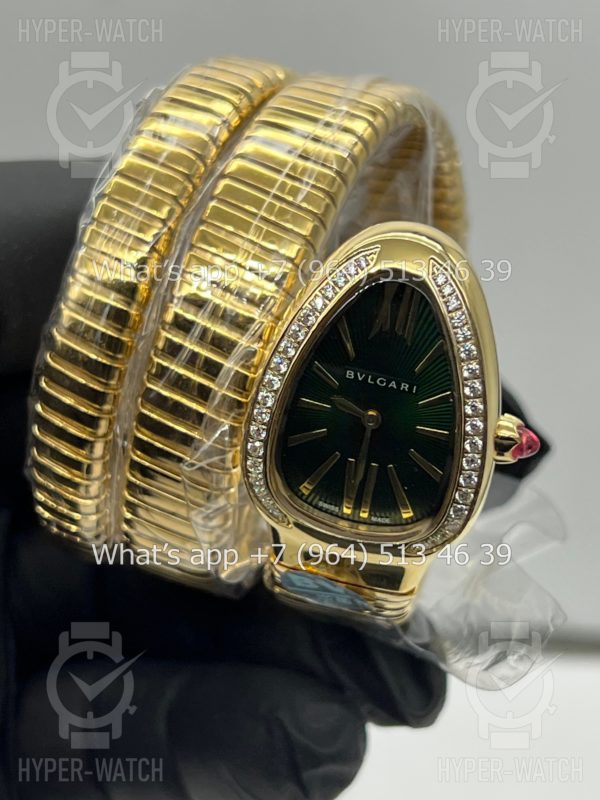 Товар Bvlgari Serpenti Tubogas 35mm Yellow Green Фото 4 - Bvlgari Serpenti Tubogas 35mm Yellow Green