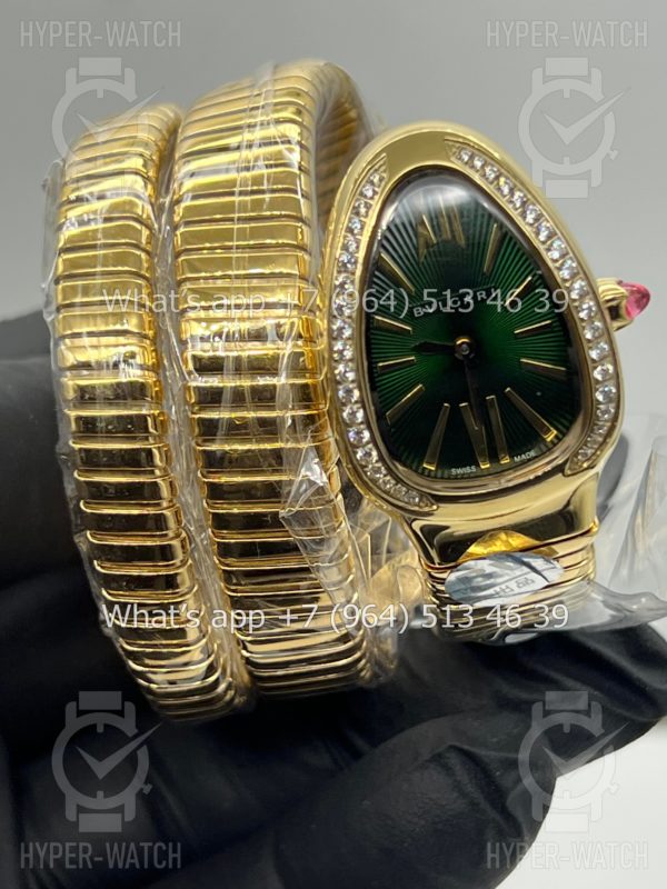 Товар Bvlgari Serpenti Tubogas 35mm Yellow Green Фото 5 - Bvlgari Serpenti Tubogas 35mm Yellow Green
