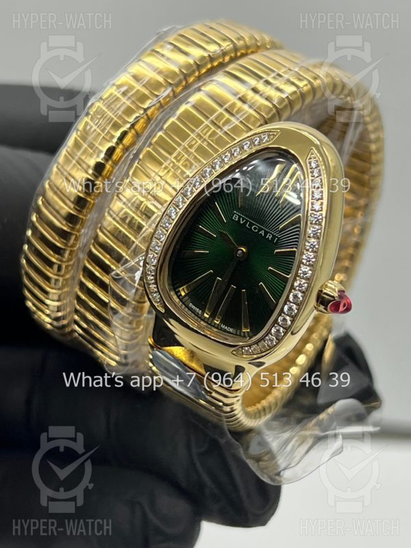 Товар Bvlgari Serpenti Tubogas 35mm Yellow Green Фото 11 - Bvlgari Serpenti Tubogas 35mm Yellow Green