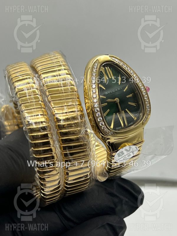 Товар Bvlgari Serpenti Tubogas 35mm Yellow Green Фото 15 - Bvlgari Serpenti Tubogas 35mm Yellow Green