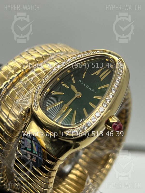Товар Bvlgari Serpenti Tubogas 35mm Yellow Green Фото 17 - Bvlgari Serpenti Tubogas 35mm Yellow Green
