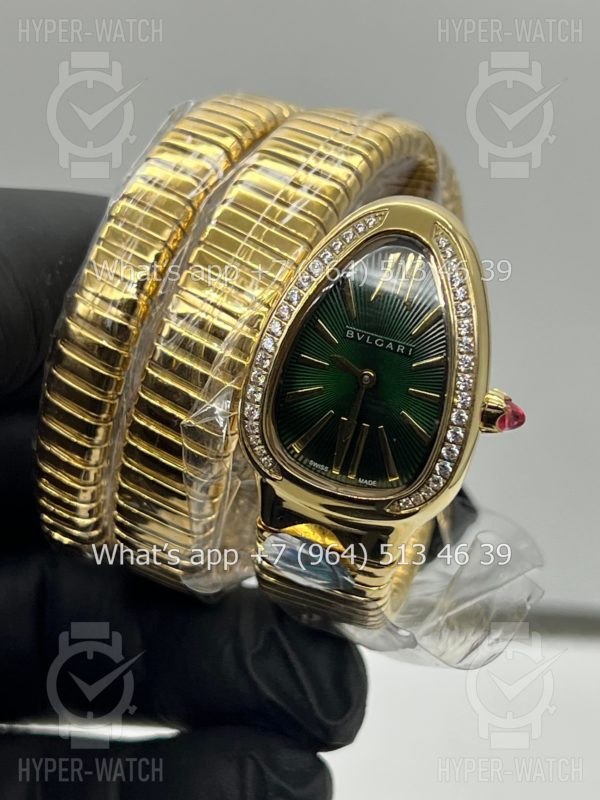 Товар Bvlgari Serpenti Tubogas 35mm Yellow Green Фото 20 - Bvlgari Serpenti Tubogas 35mm Yellow Green