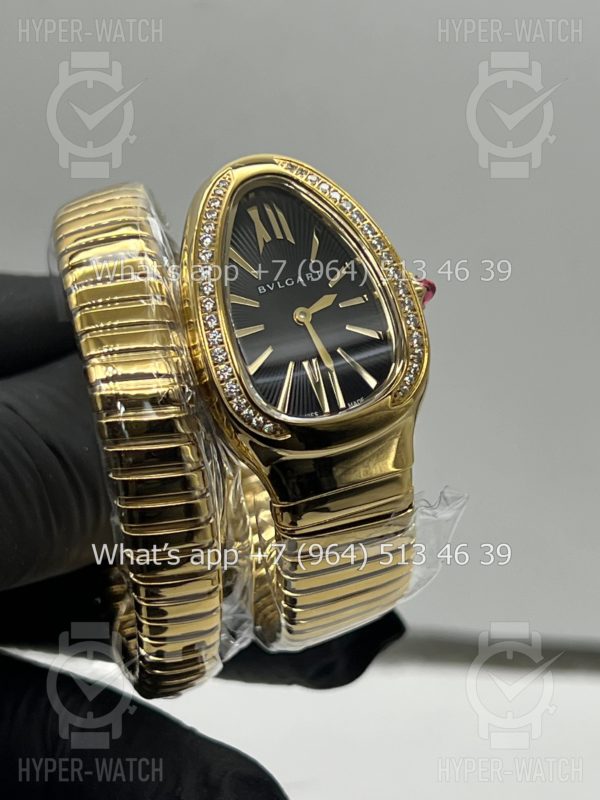 Товар Bvlgari Serpenti Tubogas 35mm Yellow Black Фото 4 - Bvlgari Serpenti Tubogas 35mm Yellow Black