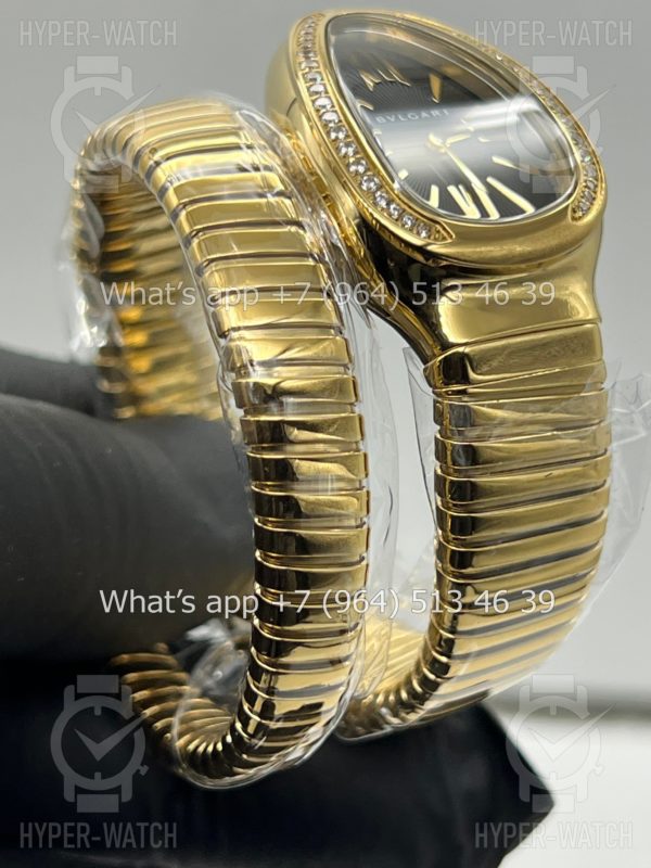 Товар Bvlgari Serpenti Tubogas 35mm Yellow Black Фото 6 - Bvlgari Serpenti Tubogas 35mm Yellow Black
