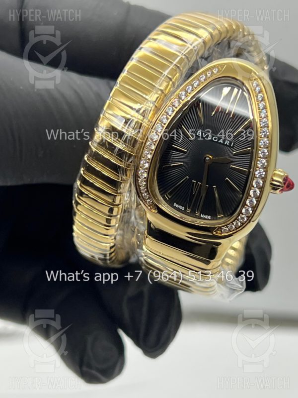Товар Bvlgari Serpenti Tubogas 35mm Yellow Black Фото 9 - Bvlgari Serpenti Tubogas 35mm Yellow Black