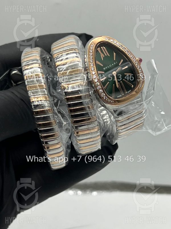 Товар Bvlgari Serpenti Tubogas 35mm 102791 Green Фото 17 - Bvlgari Serpenti Tubogas 35mm 102791 Green