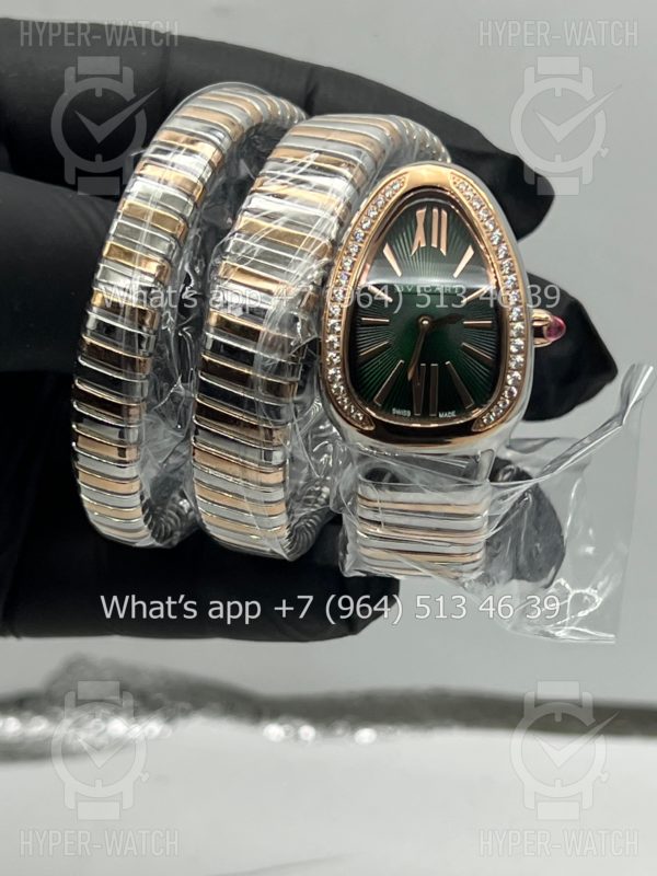 Товар Bvlgari Serpenti Tubogas 35mm 102791 Green Фото 18 - Bvlgari Serpenti Tubogas 35mm 102791 Green