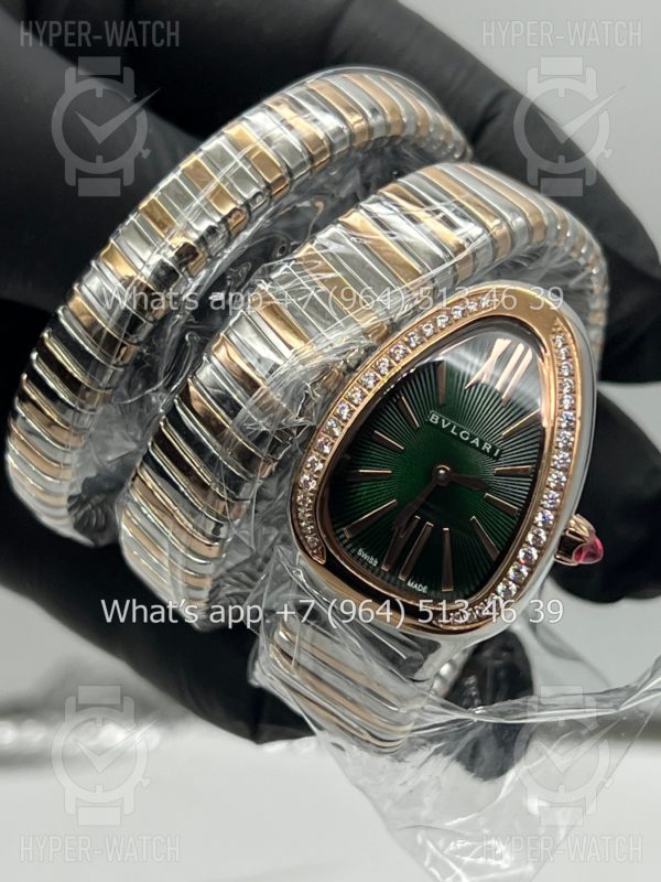 Товар Bvlgari Serpenti Tubogas 35mm 102791 Green Фото 20 - Bvlgari Serpenti Tubogas 35mm 102791 Green