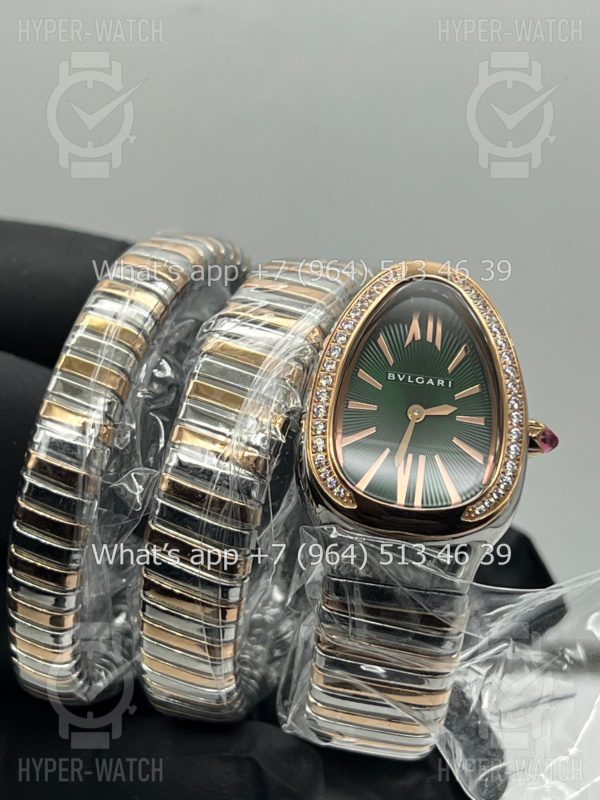 Товар Bvlgari Serpenti Tubogas 35mm 102791 Green Фото 21 - Bvlgari Serpenti Tubogas 35mm 102791 Green
