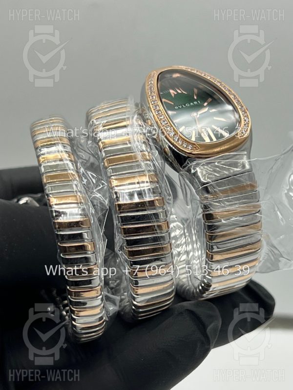 Товар Bvlgari Serpenti Tubogas 35mm 102791 Green Фото 22 - Bvlgari Serpenti Tubogas 35mm 102791 Green