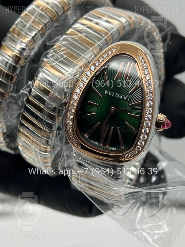 Товар Bvlgari Serpenti Tubogas 35mm 102791 Green Фото 25 - Bvlgari Serpenti Tubogas 35mm 102791 Green