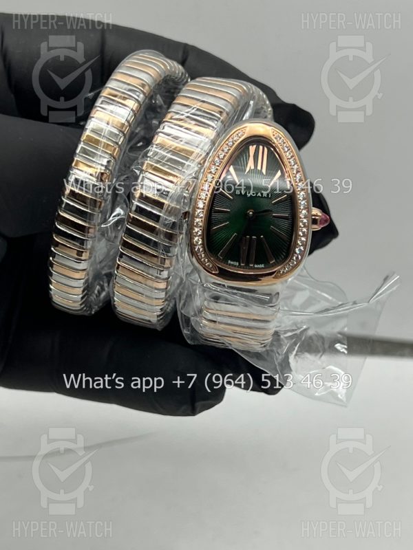 Товар Bvlgari Serpenti Tubogas 35mm 102791 Green Фото 5 - Bvlgari Serpenti Tubogas 35mm 102791 Green