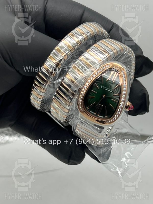 Товар Bvlgari Serpenti Tubogas 35mm 102791 Green Фото 6 - Bvlgari Serpenti Tubogas 35mm 102791 Green
