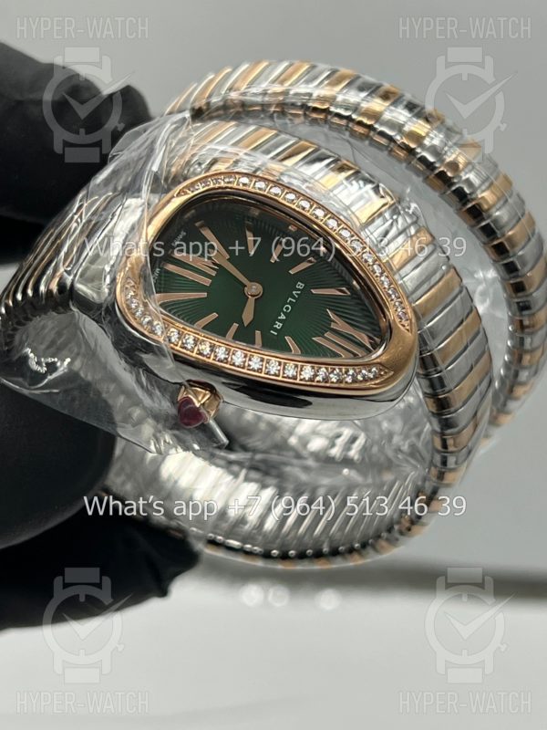 Товар Bvlgari Serpenti Tubogas 35mm 102791 Green Фото 14 - Bvlgari Serpenti Tubogas 35mm 102791 Green