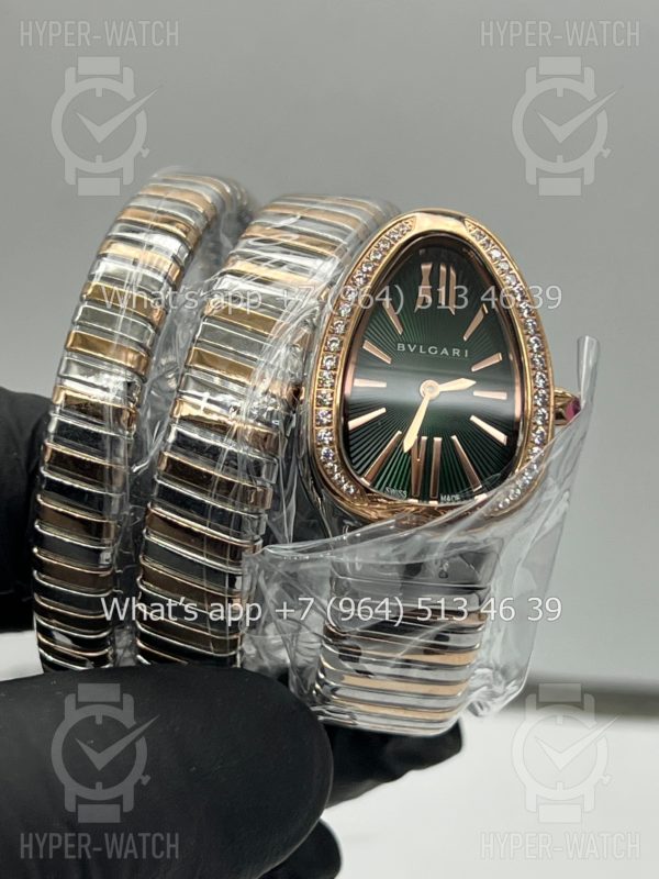 Товар Bvlgari Serpenti Tubogas 35mm 102791 Green Фото 15 - Bvlgari Serpenti Tubogas 35mm 102791 Green