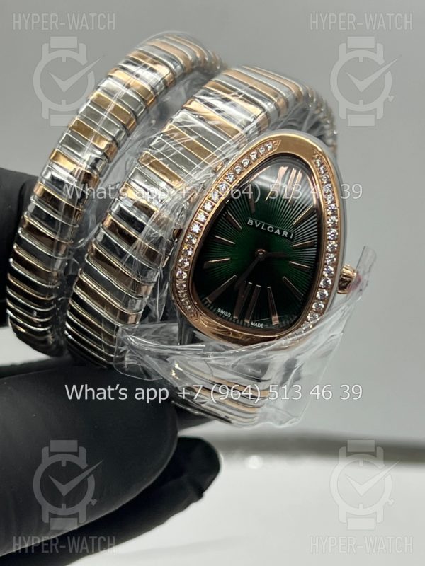 Товар Bvlgari Serpenti Tubogas 35mm 102791 Green Фото 16 - Bvlgari Serpenti Tubogas 35mm 102791 Green