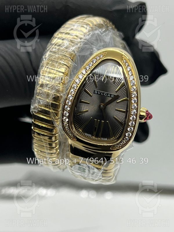 Товар Bvlgari Serpenti Tubogas 35mm Yellow Grey Фото 4 - Bvlgari Serpenti Tubogas 35mm Yellow Grey