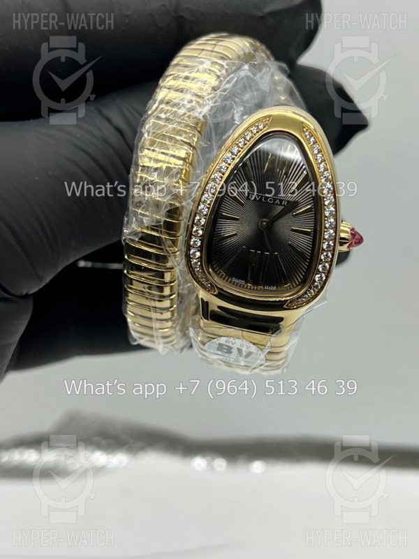 Товар Bvlgari Serpenti Tubogas 35mm Yellow Grey Фото 7 - Bvlgari Serpenti Tubogas 35mm Yellow Grey
