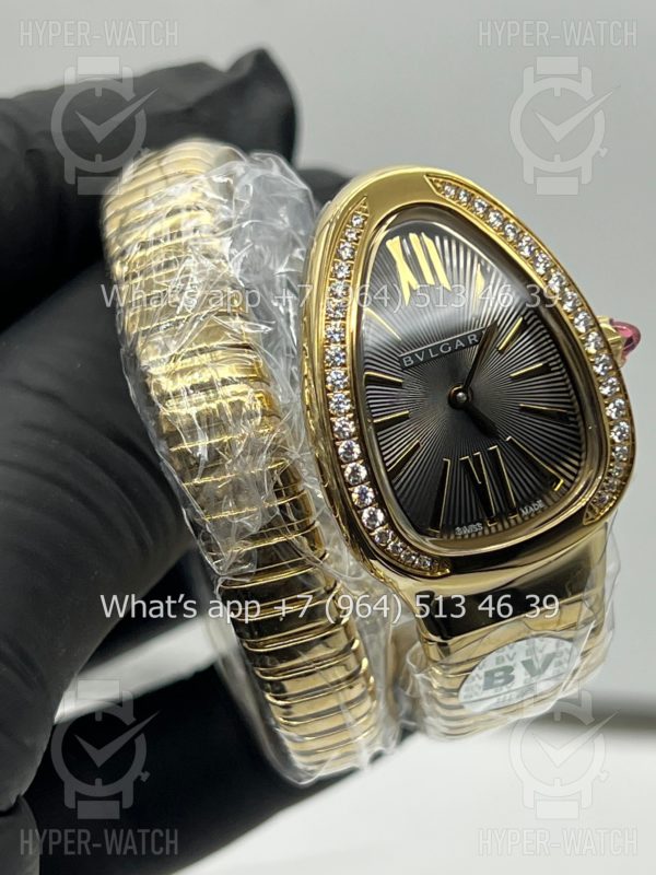 Товар Bvlgari Serpenti Tubogas 35mm Yellow Grey Фото 9 - Bvlgari Serpenti Tubogas 35mm Yellow Grey