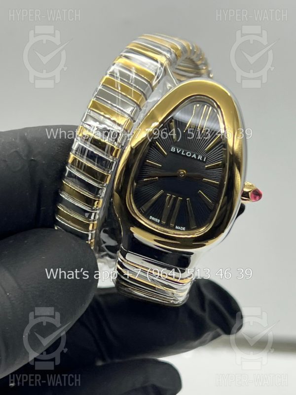Товар Bvlgari Serpenti Tubogas 35mm Steel Black Фото 2 - Bvlgari Serpenti Tubogas 35mm Steel Black