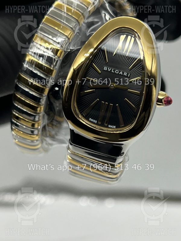 Товар Bvlgari Serpenti Tubogas 35mm Steel Black Фото 15 - Bvlgari Serpenti Tubogas 35mm Steel Black