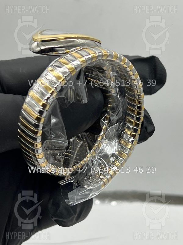 Фото 13 - Bvlgari Serpenti Tubogas 35mm White